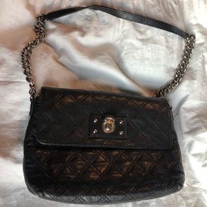 Marc Jacobs Black Quilted Handbag